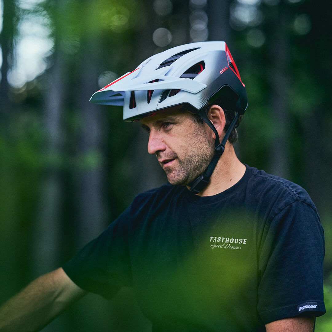 Man wearing 5Fifty helmet